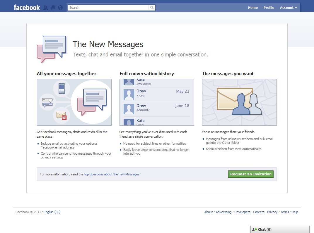 Mail facebook